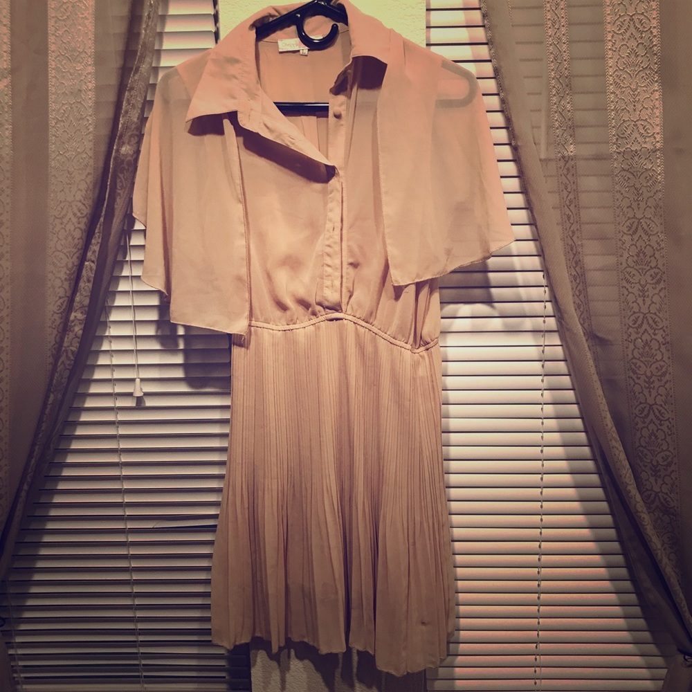 Thin material dress